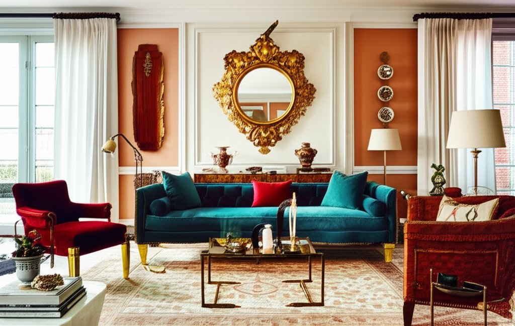 Vintage Maximalism: Rewriting Interior Design Rules for 2025 ...
