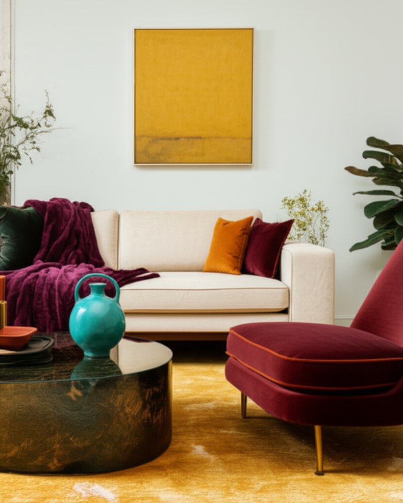 Bold Autumn Accent Colors for Grounded, Cozy Interiors | backdroppers ...