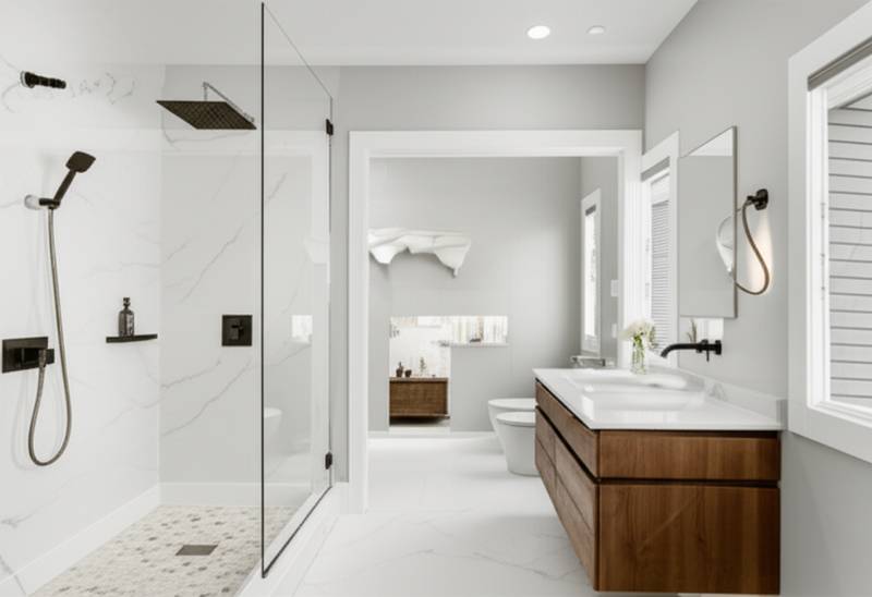 Wet Rooms in 2025: Curbless Bathroom Design Trends and Installation ...