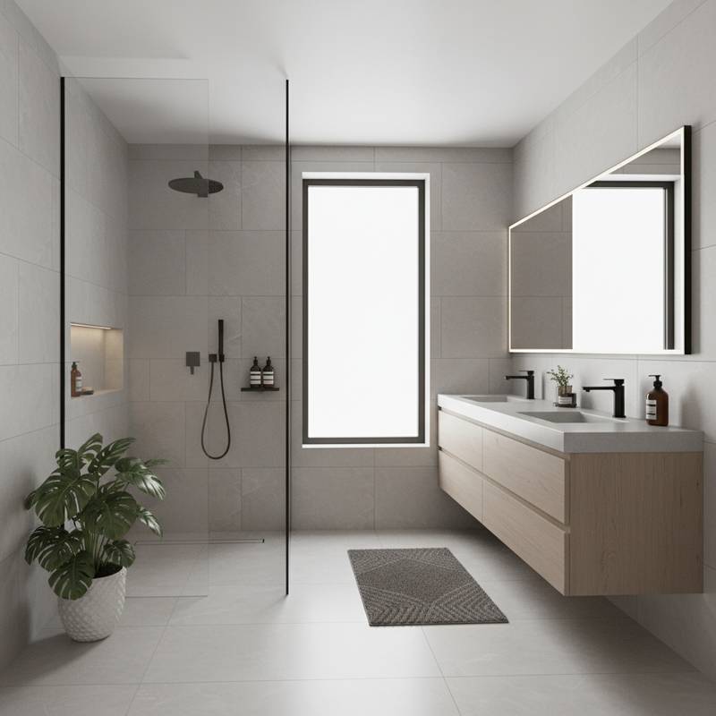 Shower Machine Photodraw Infront Back Why Wet Rooms Are Replacing Traditional Showers in 2025 | backdroppers ...