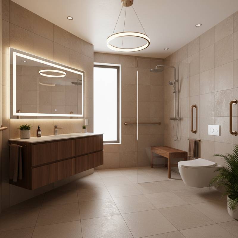 Universal Bathroom Designs for Aging in Place | backdroppers.com | Back ...