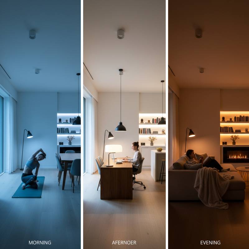 Transform Your Home Daily with Mood-Responsive Lighting | backdroppers ...